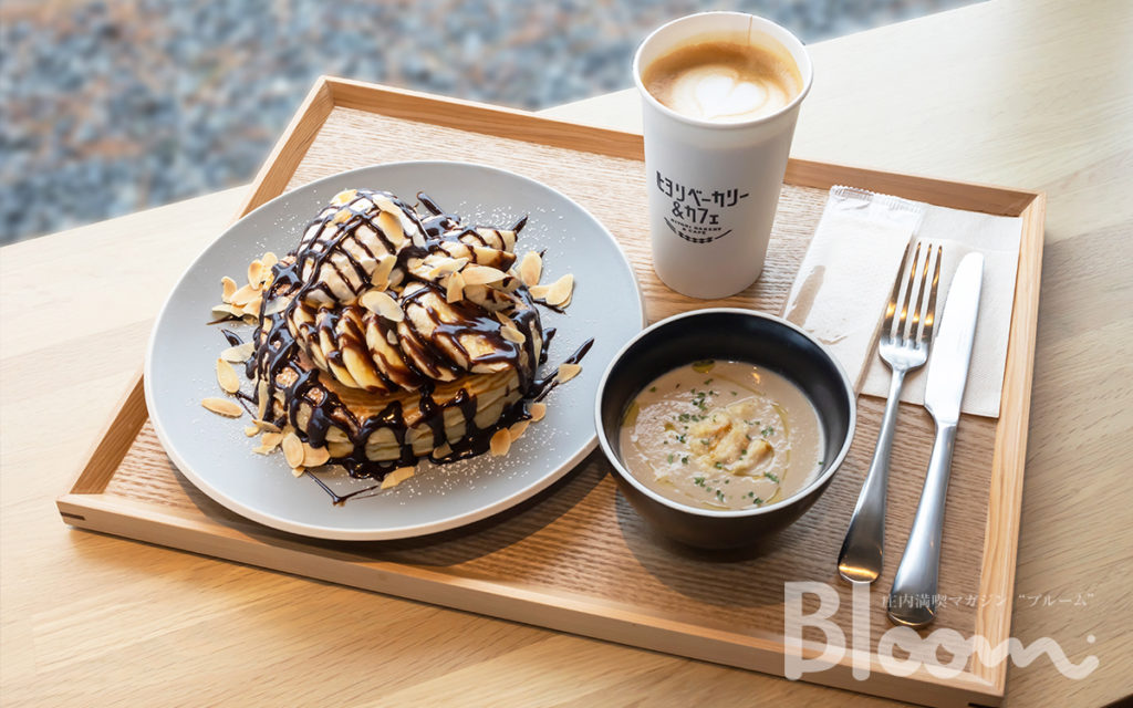 チョコレートバナナパンケーキ