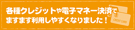 クレジット・電子マネー